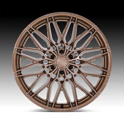 Niche Calabria 6 NC278ZR Platinum Bronze Custom Wheels 3